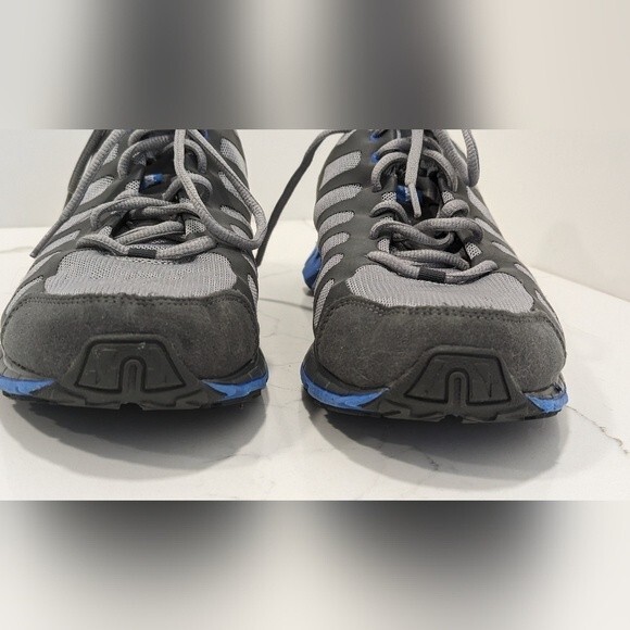 Reebok men's Zigkick Grey/green/Blue runner athletic shoes sneakers size 9 - Picture 4 of 10